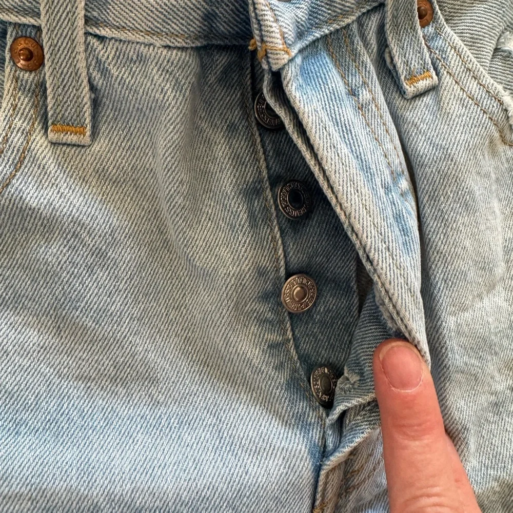 Levi’s premium Black and Light Blue Denim Shorts 3 pair - Picture 12 of 14
